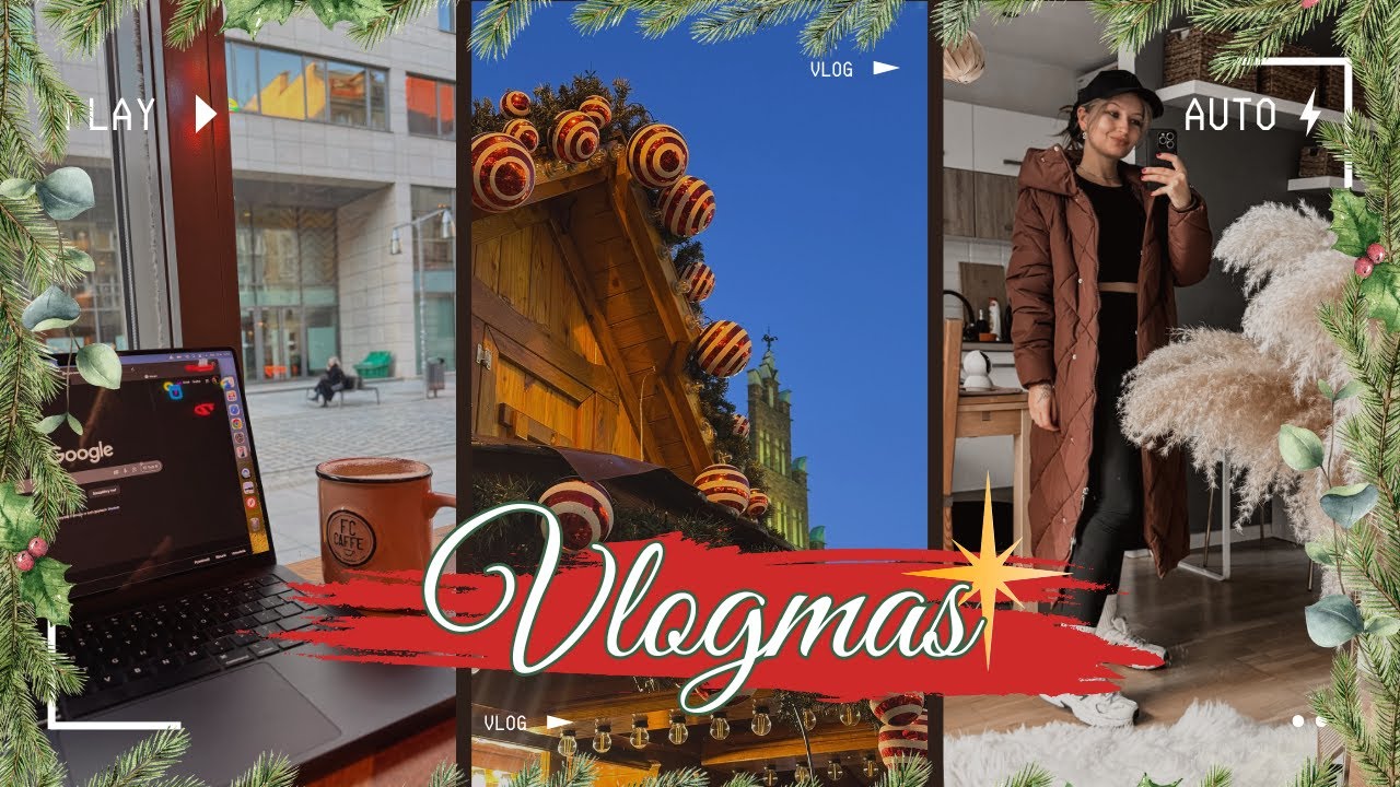 Vlogmas25∙1 pierwszy spacer po jarmarku 🎄| historia ku przestrodze | plany zakupowe 🛍️| co w grudniu