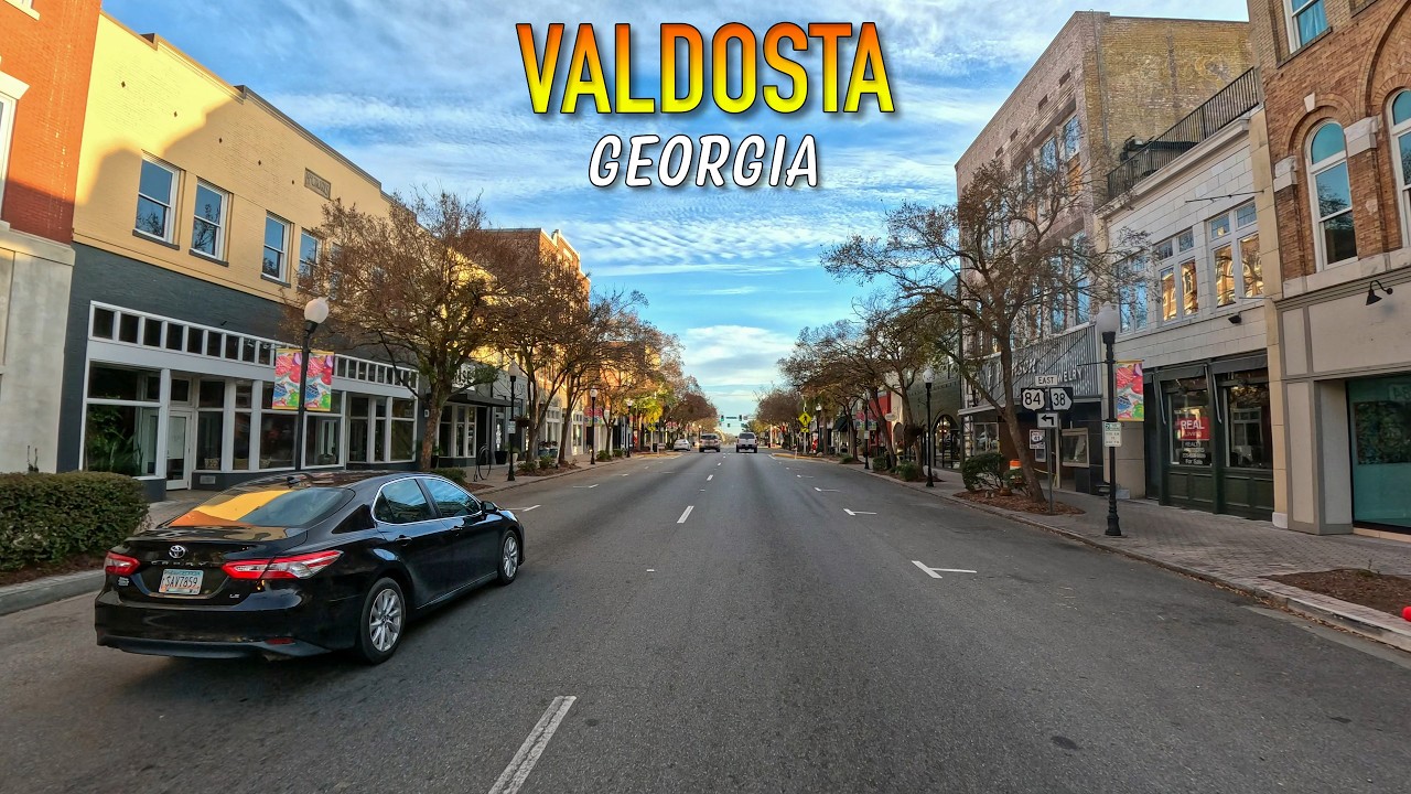 Valdosta Georgia Driving Through