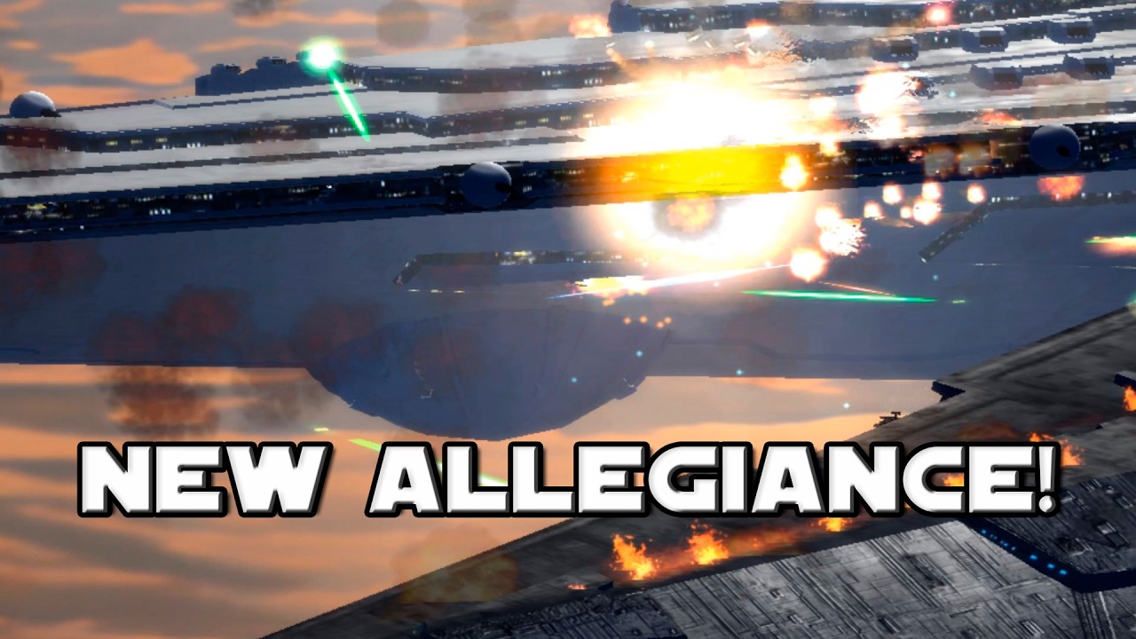 New Allegiance vs Imperial Star Destroyer III | Star Wars Empire at War Battle