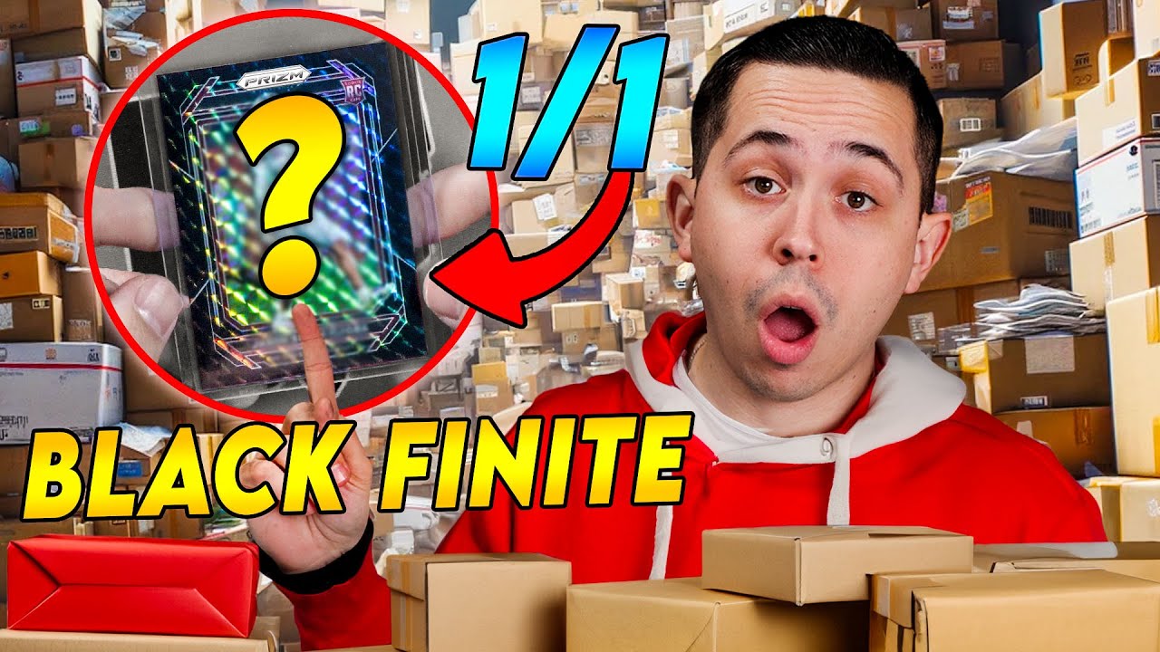 Buying a HUGE Rookie PRIZM Black Finite 1/1 🔥