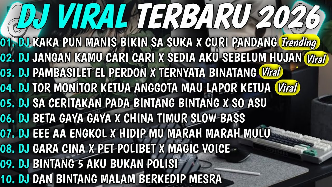DJ TIKTOK TERBARU 2026 🎵 - JEDAG JEDUG FULL BASS TERBARU - CAMPURAN VIRAL TIKTOK 