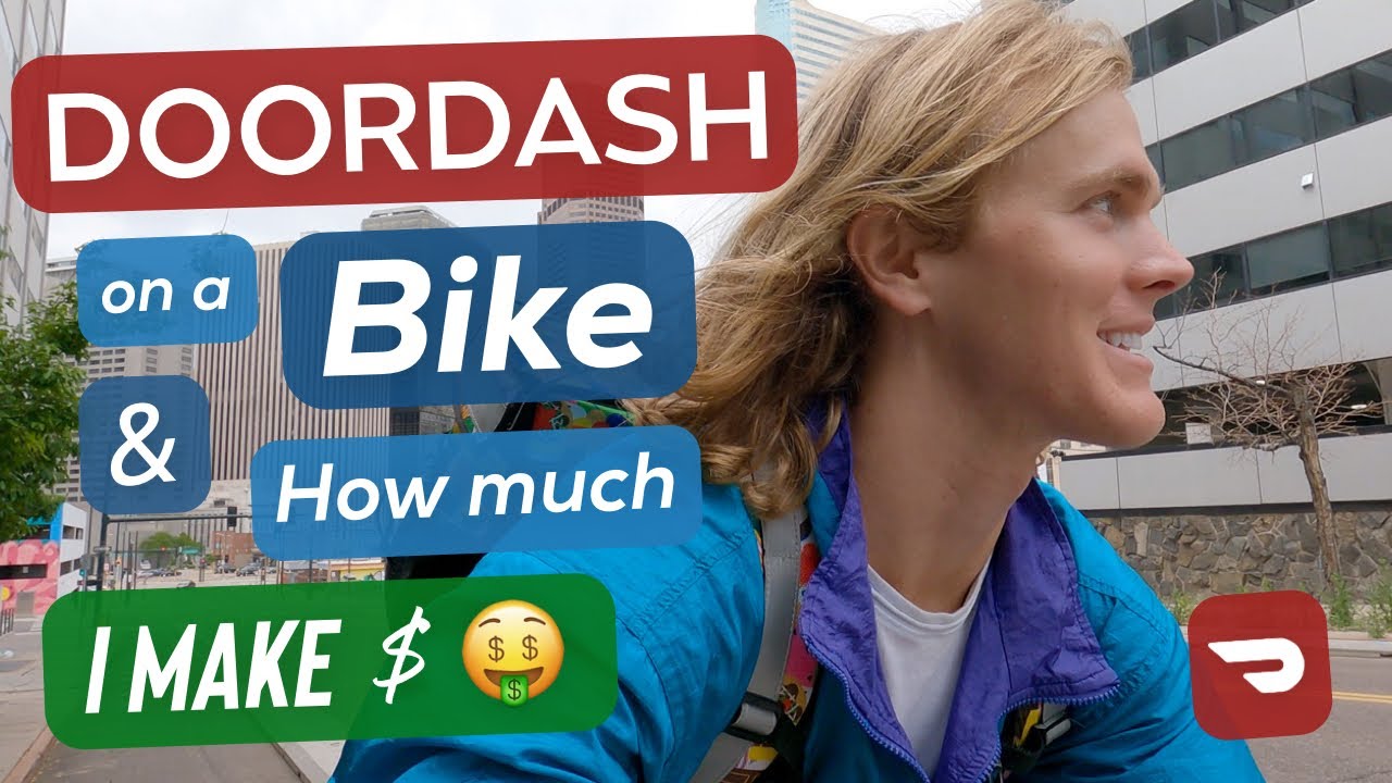 DoorDashing on a Bike + How Much I Make In A Shift
