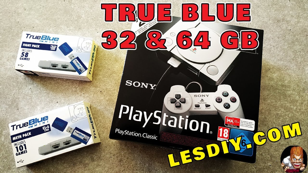PLAYSTATION MINI True Blue 32 & 64 GB