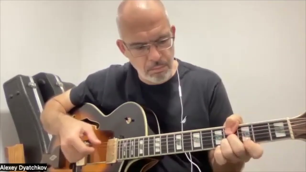 What a Wonderful World on Ibanez LGB30 at JRIT meetup on 2023-10-18