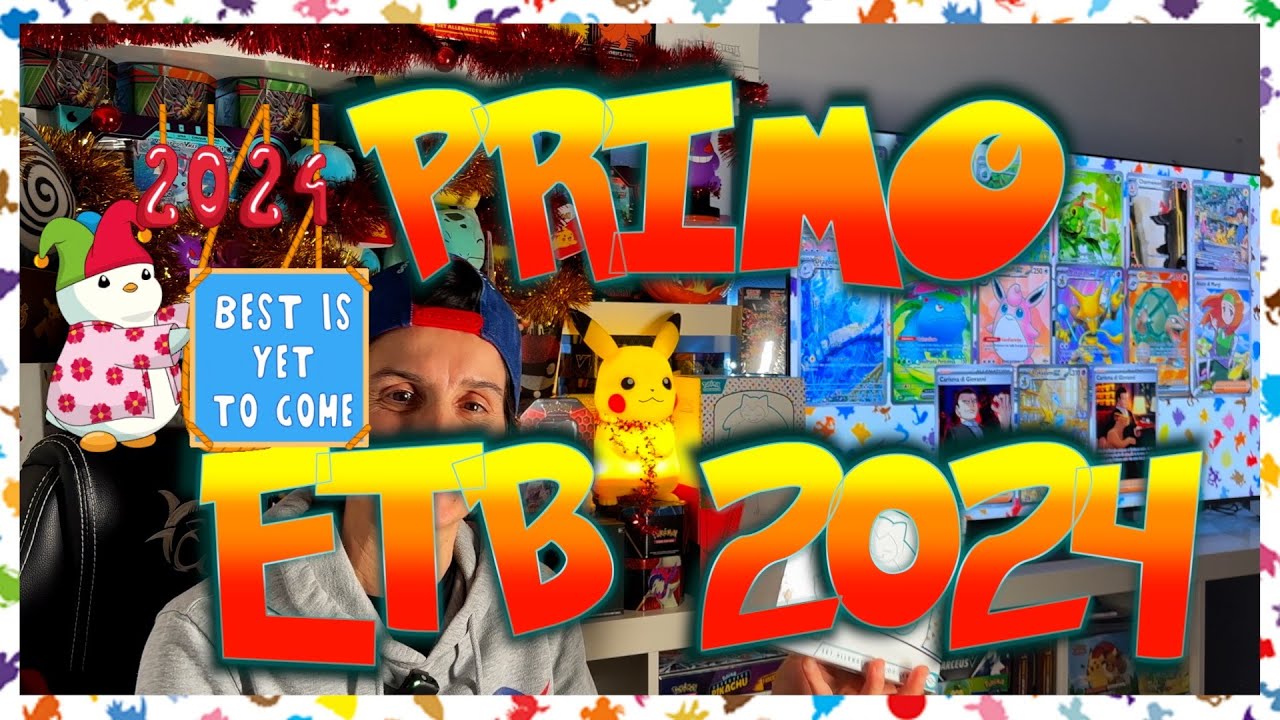 APRO il primo ETB Pokémon 151 del 2024 🌈🥳🍾🥂