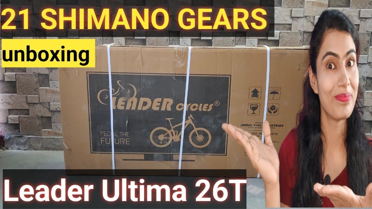 Leader ultima 26t cycle unboxing | 21 shimano gears | gear cycle under 10,000/-