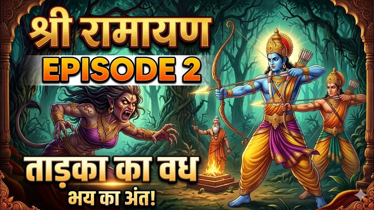 राम की पहली परीक्षा | ताड़का वध की अद्भुत कथा | Episode-2 |