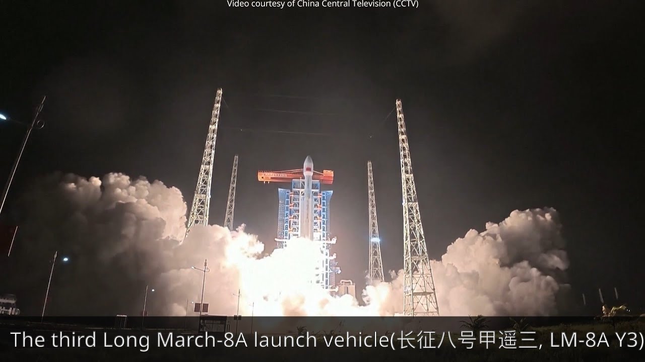 Long March-8A launches SatNet LEO Group 10