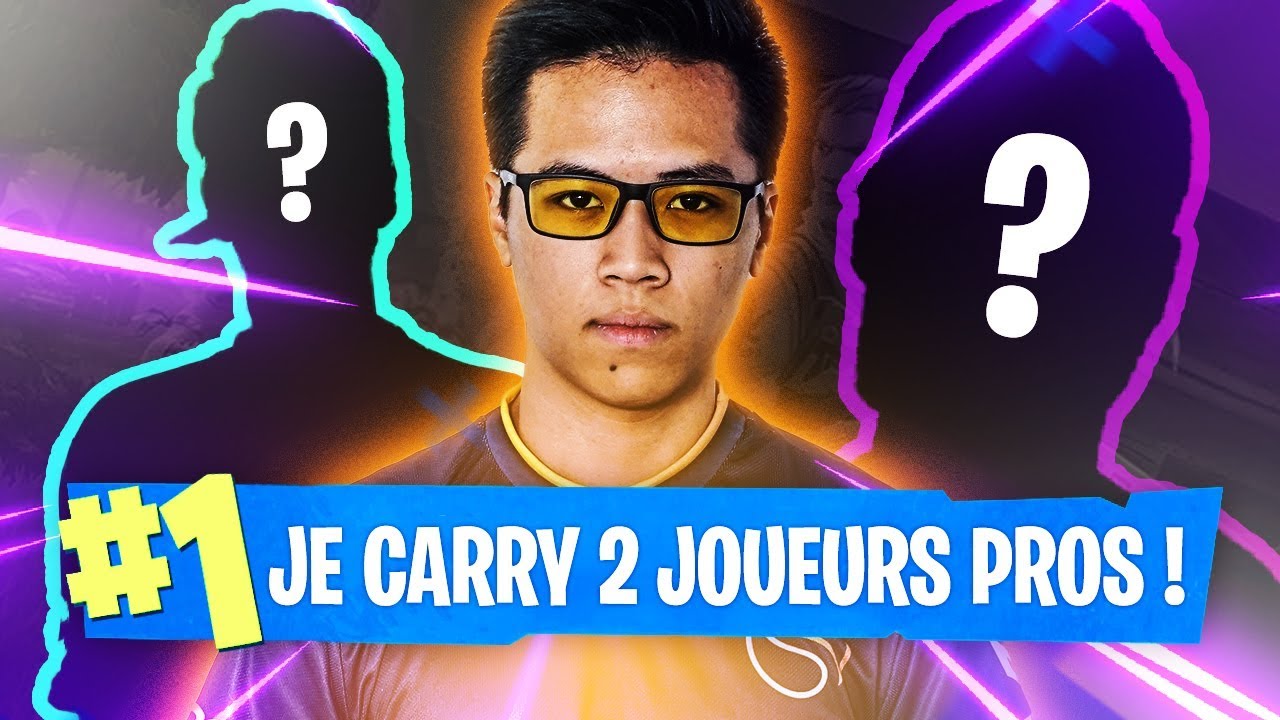 KINSTAAR CARRY 2 JOUEURS PROS EN SOLO VS SQUAD !! | 26 KILLS FORTNITE GAMEPLAY