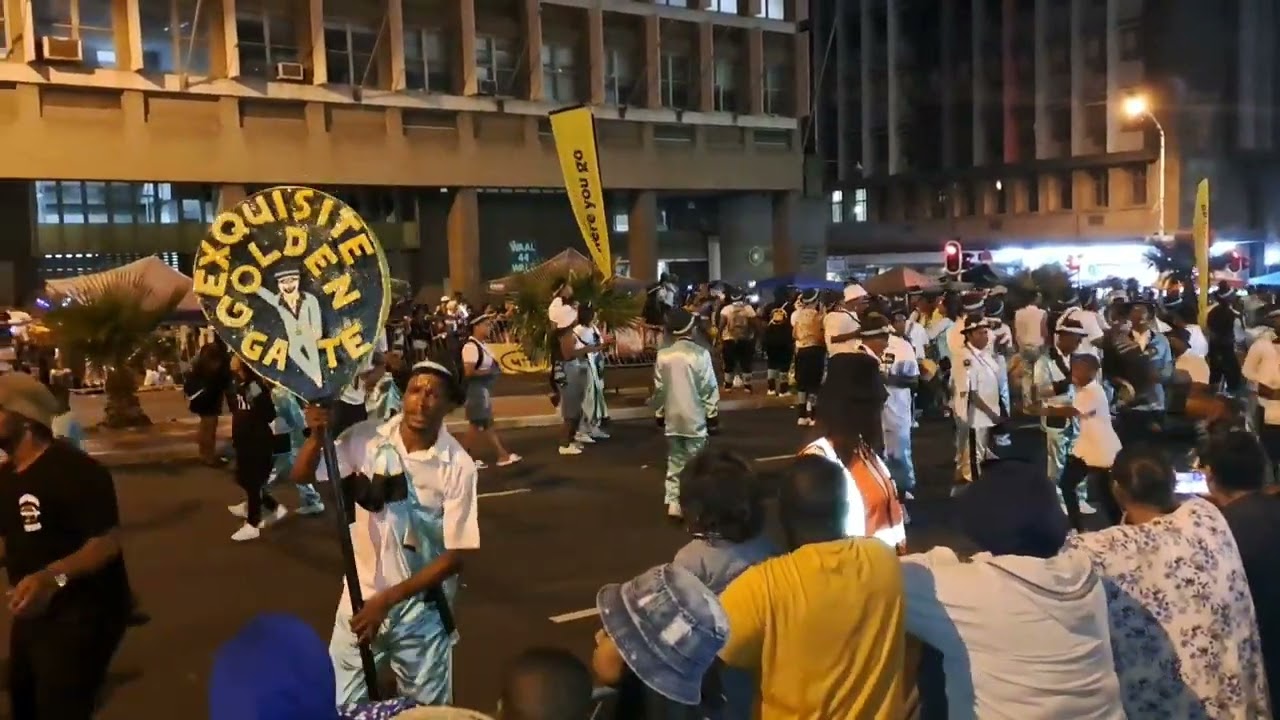 Exquisite Golden Gate Klopse. 2De Nuwe Jaar Street Parade
