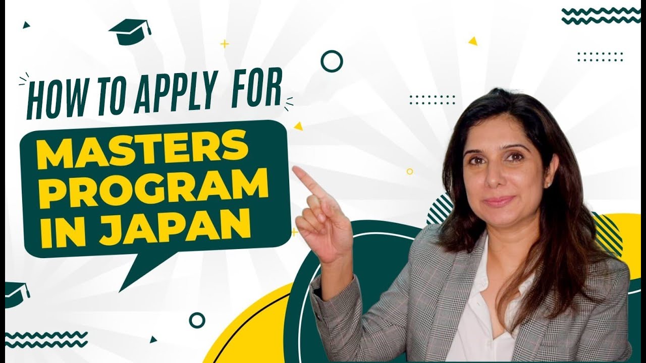 How to apply for masters program in Japan | Education Japan