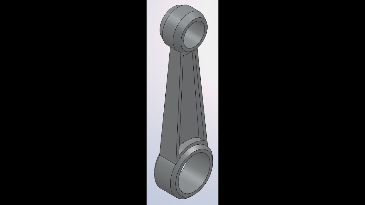 Modélisation 3D : Micromoteur, La bielle