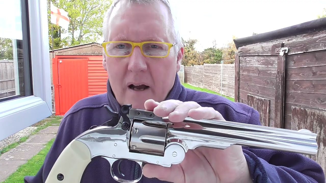 Револьвер ASG Schofield Silver, мишень 10 ярдов/12,5 метров, 13.12.2025