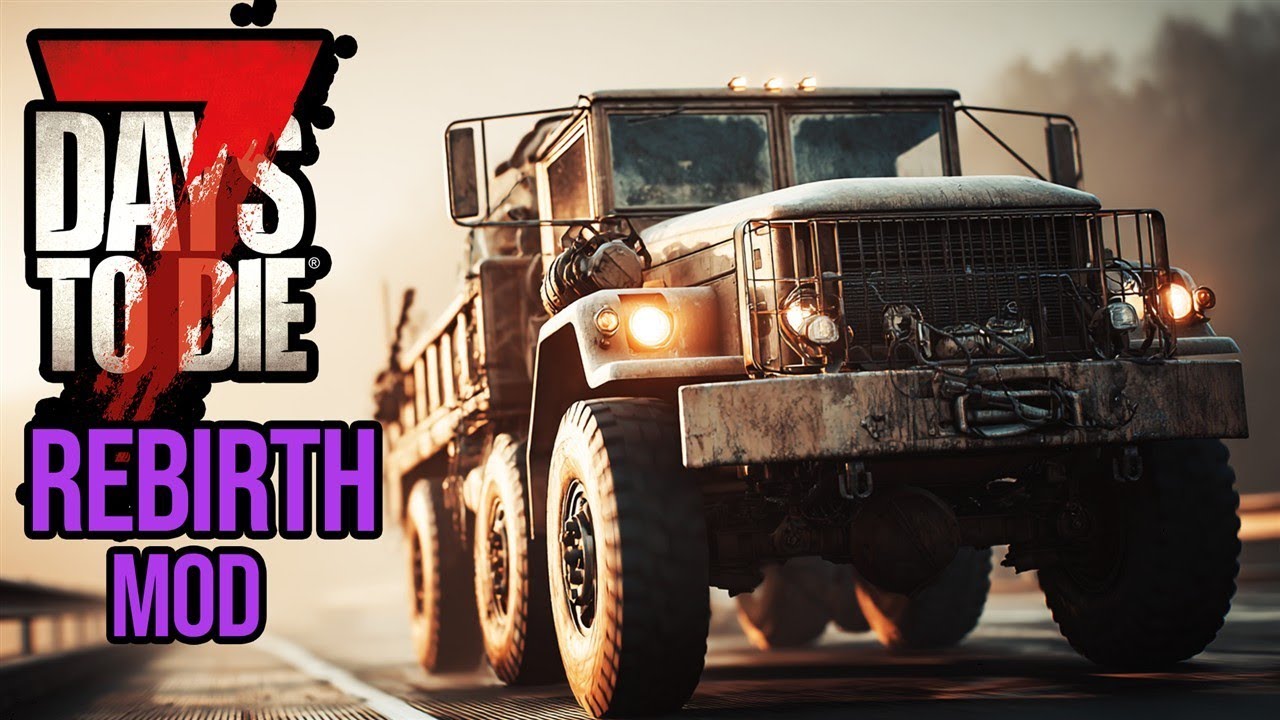 Das Ding macht einfach alles Platt | 7 days to die Rebirth mod