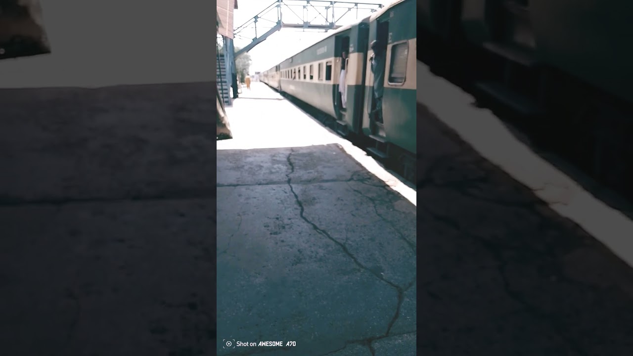 chanab express arrived at lalamusa junction