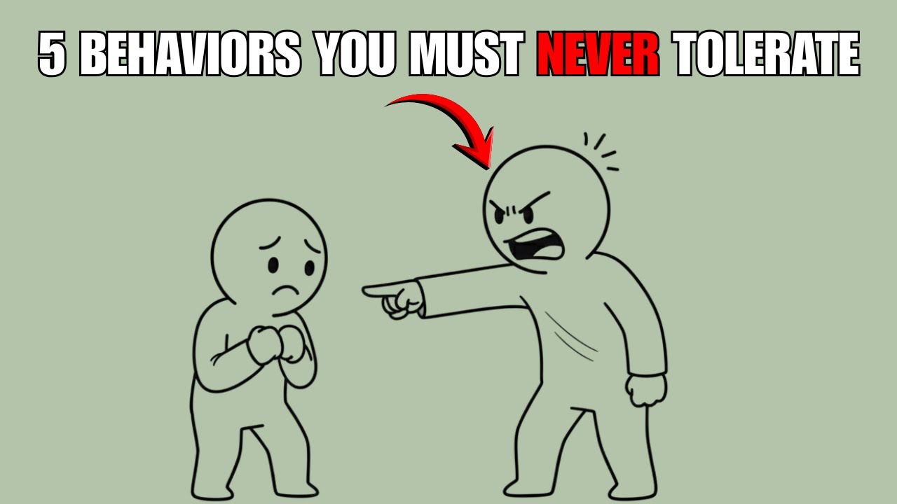 5 видов неуважения, которые никогда нельзя терпеть.