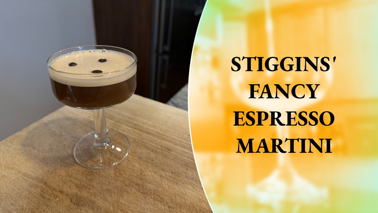 Rum Cocktail: Stiggins' Fancy Espresso Martini - How to Make - Cocktails at Home