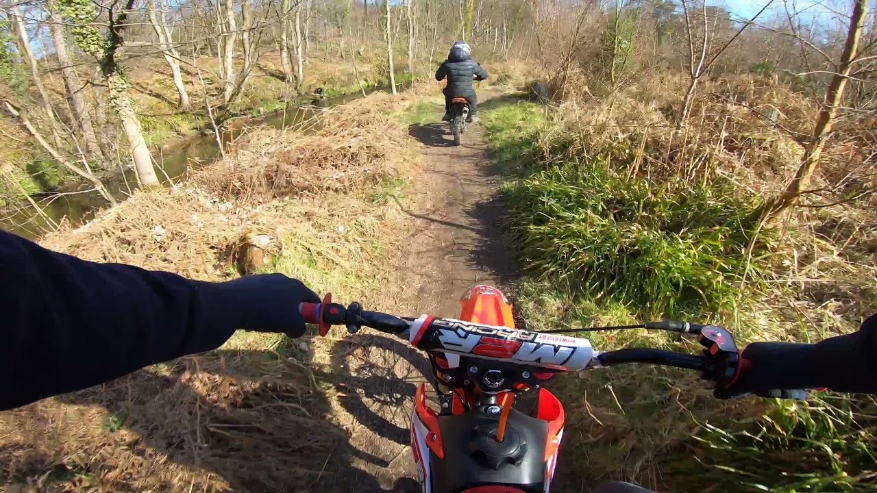 Thump 140 and m2r rf 140 some local trails