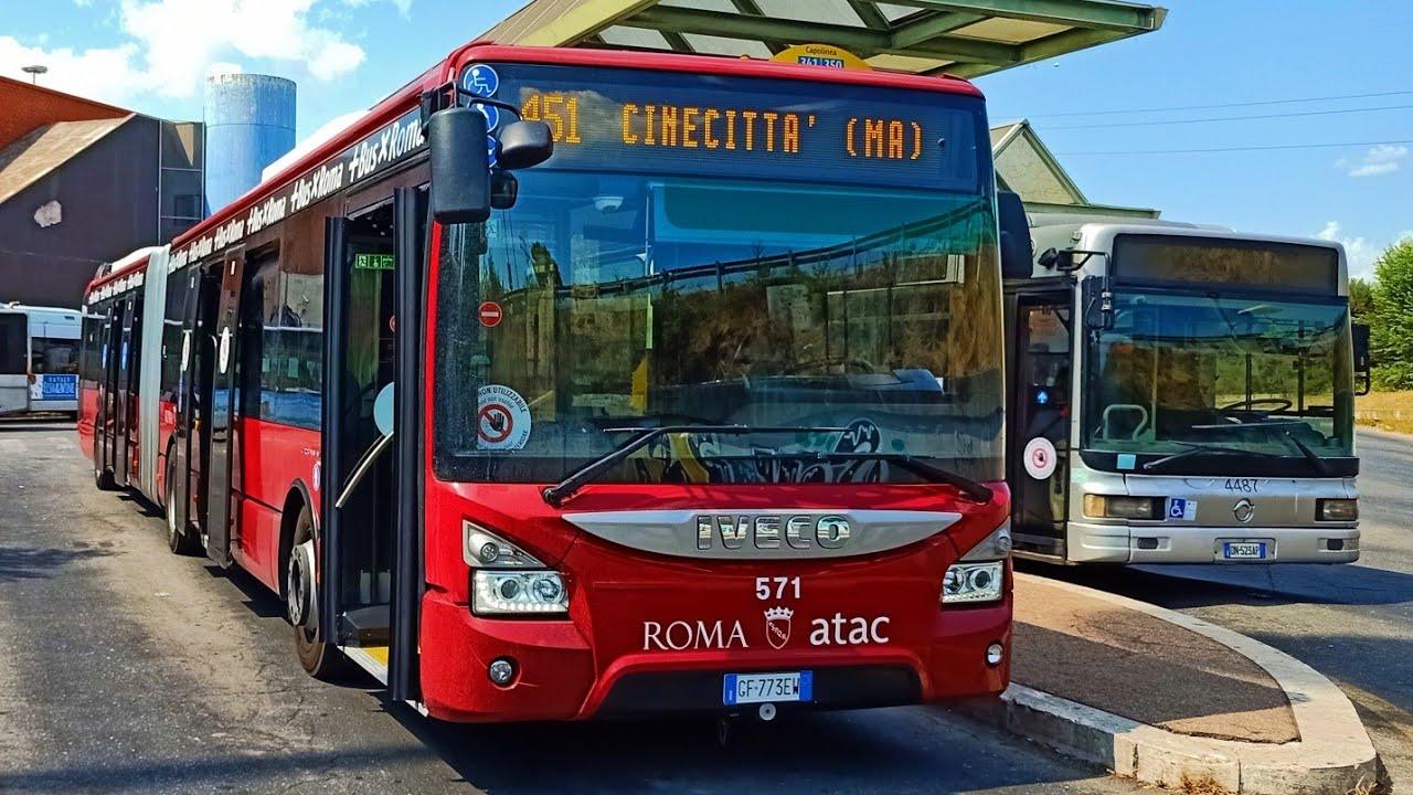 Iveco Urbanway 18 (Cursor 9 + ZF) | ATAC Roma n.576