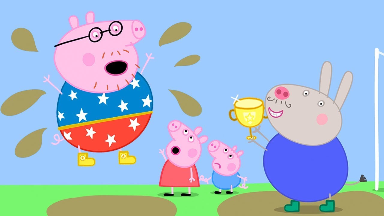 🏅 Peppa Pig Wants A New World Puddle Jumping Record!