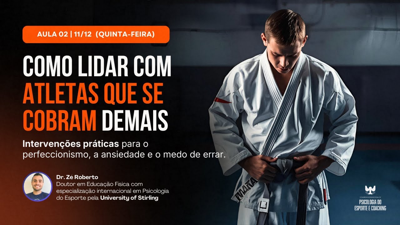 Como Lidar com Atletas que se Cobram Demais – Estratégias para Ansiedade e Medo de Errar