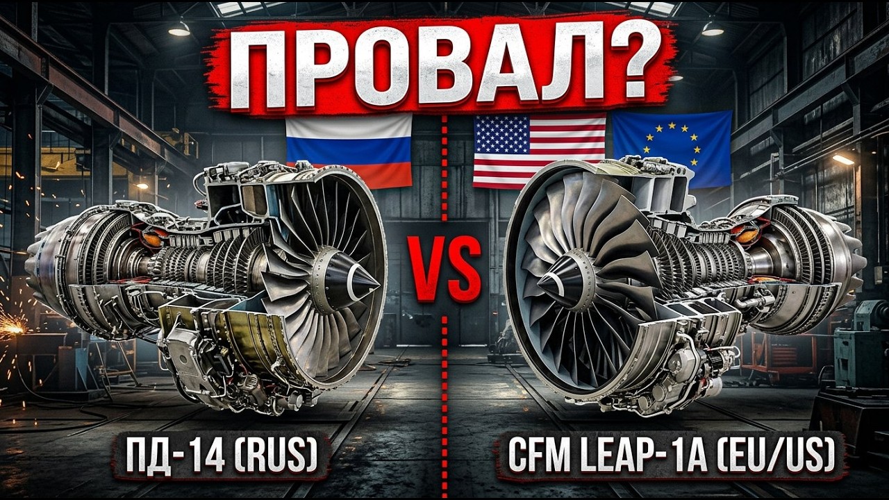 Почему Русские Двигатели так и НЕ ДОГНАЛИ Западные?
