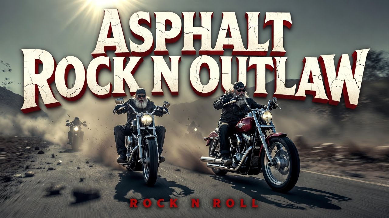Asphalt Rock N Outlaw 🎸 Iron Highway 🔥 Harley Brotherhood & Rock N Roll Fire
