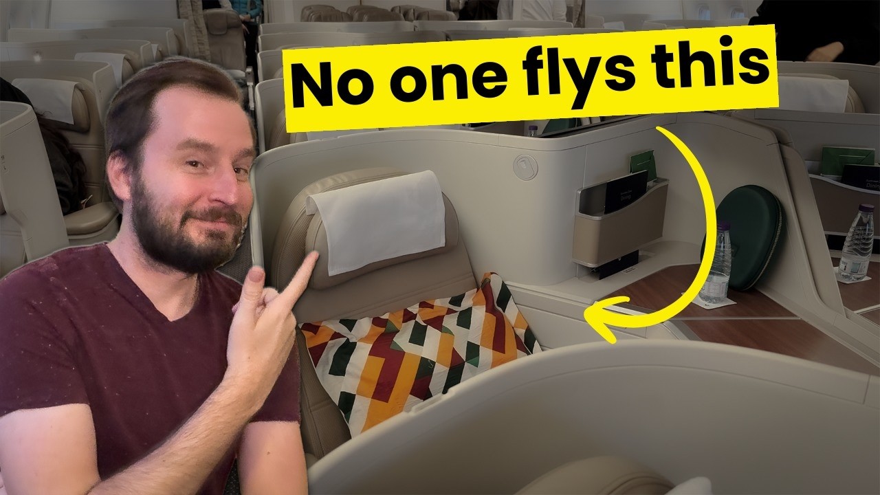 I flew Saudia's Business Class... by accident
