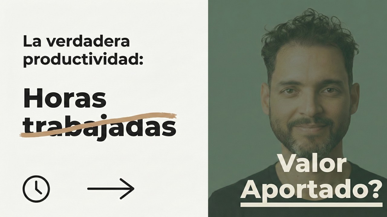 Trabajar más horas no te hace productivo