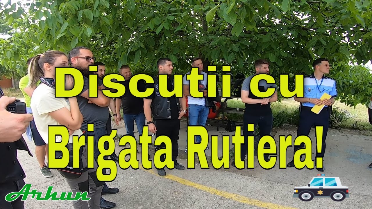 Eveniment Moto la Poligon, Conduita Preventiva, Discutii cu Brigada Rutiera, Partea 3/3