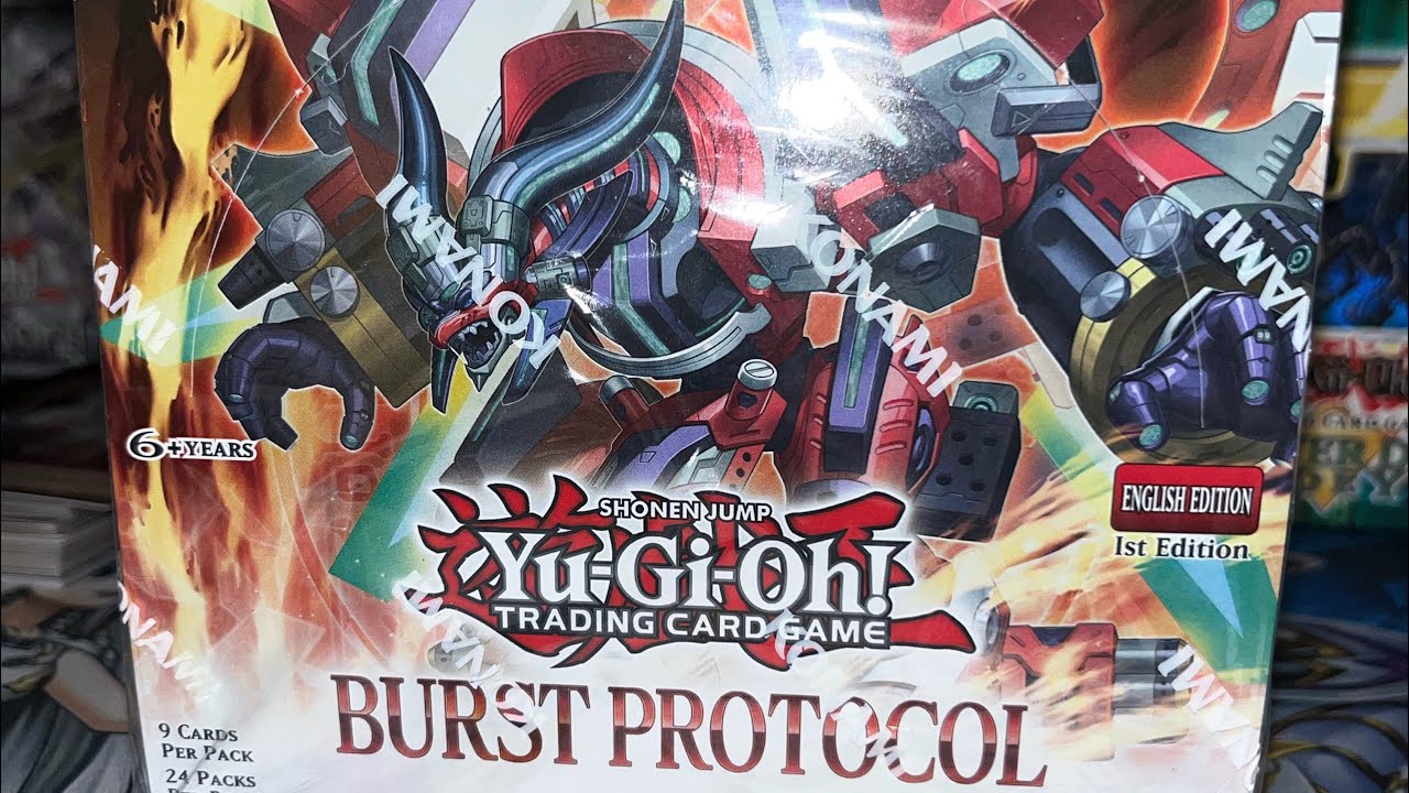 YUGIOH - BURST PROTOCOL BOX OPENING - Episode 195