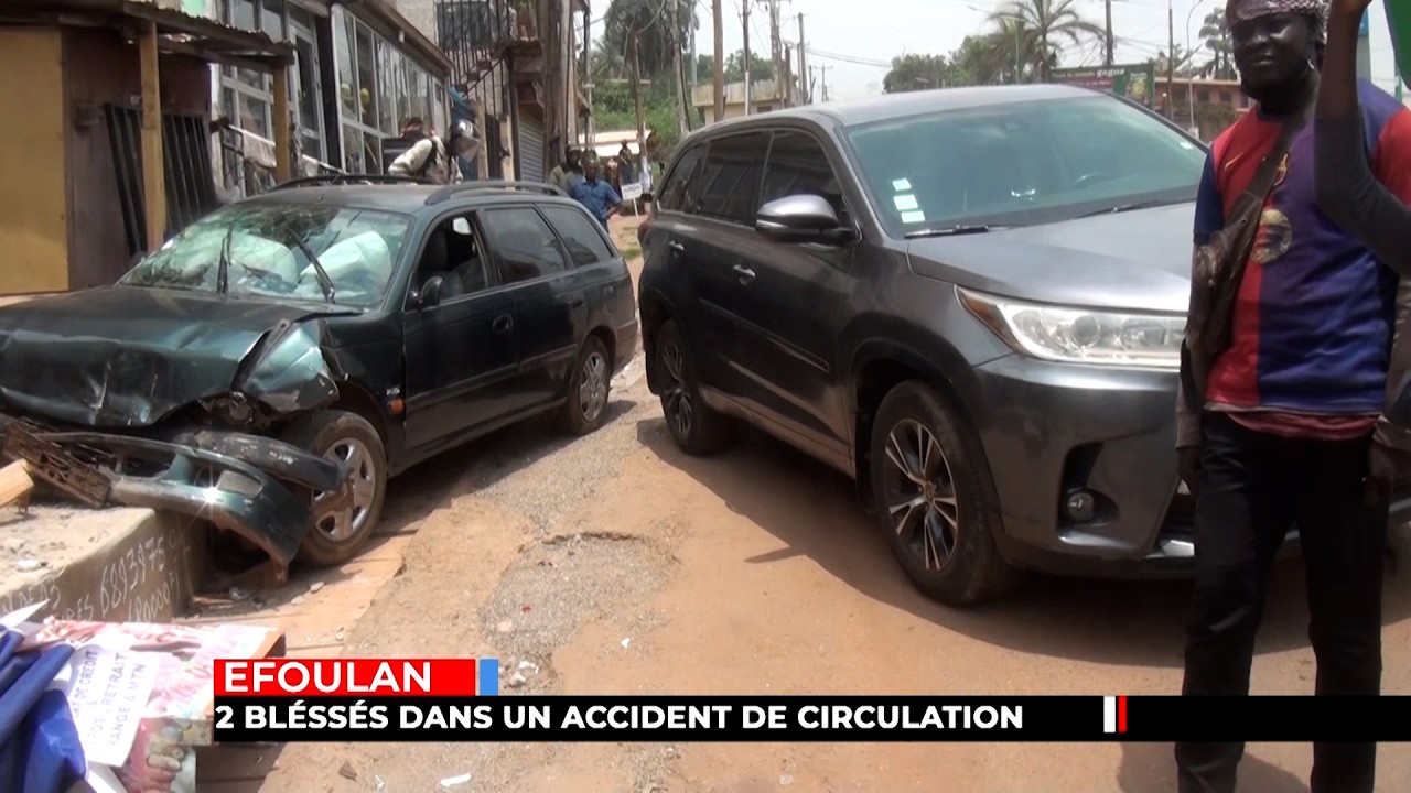 EFOULAN 2 BLéSSéS DANS UN ACCIDENT DE CIRCULATION