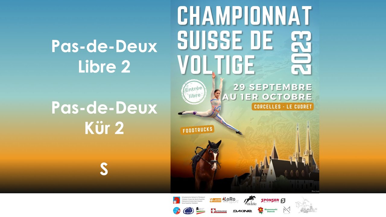 Schweizer Meisterschaft 2023 - Pas-de-Deux S Libre / Kür 2