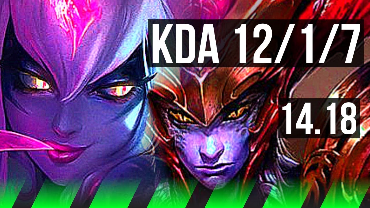 EVELYNN vs SHYVANA (JGL) | 12/1/7, 74% winrate, Godlike | EUW Master | 14.18