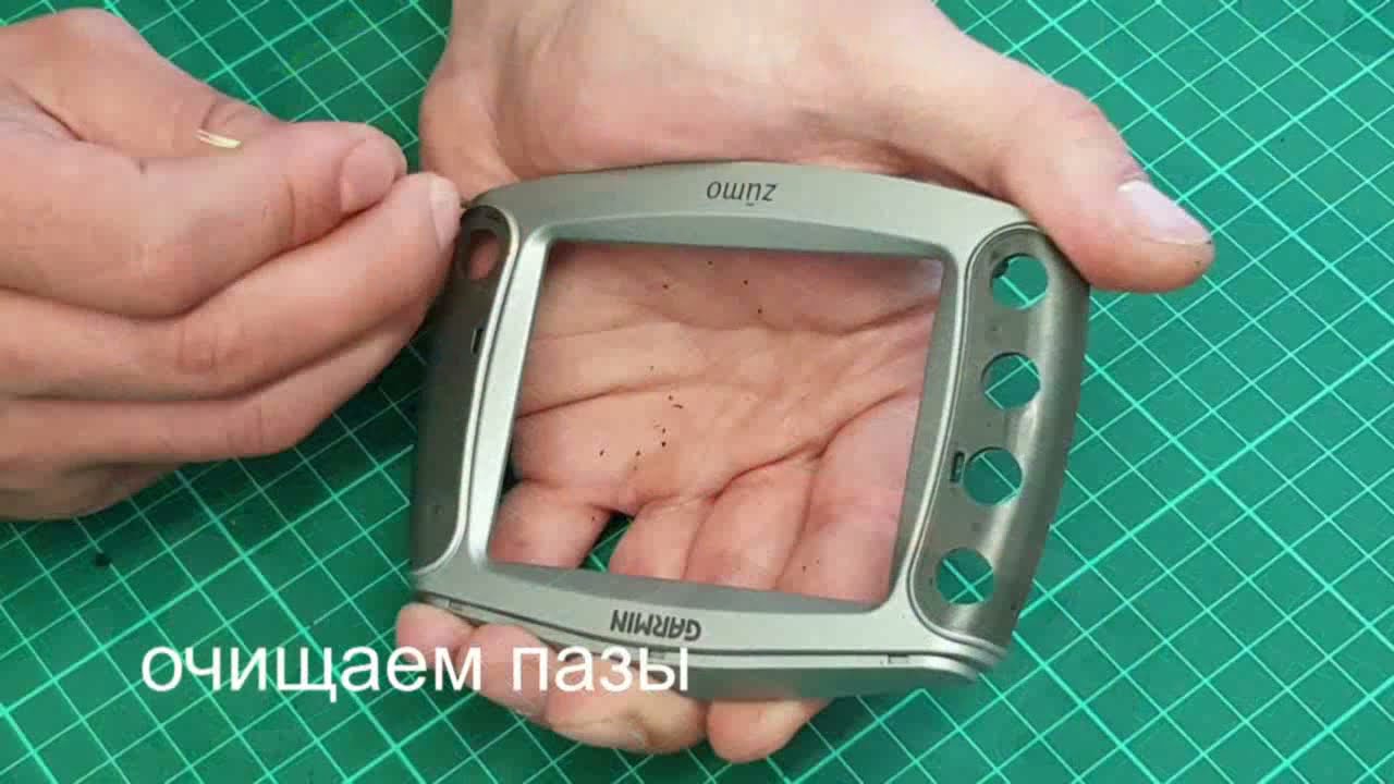 Замена кнопок на навигаторе Garmin Zumo