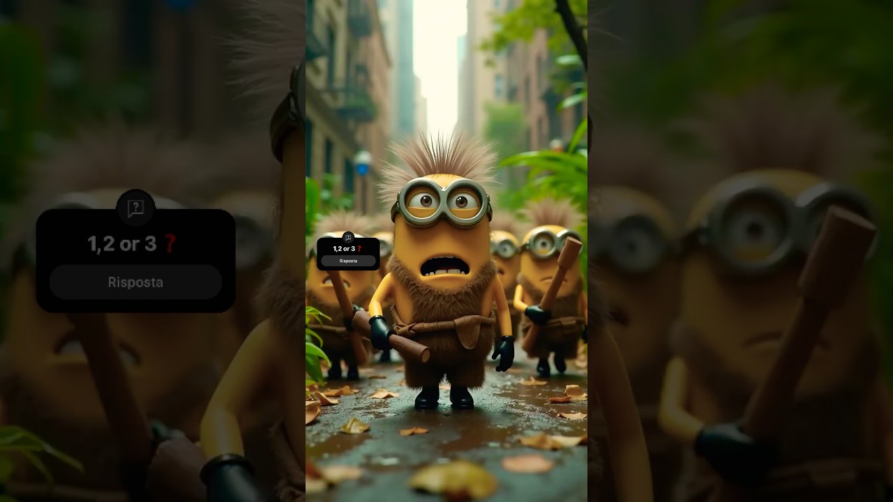 Minions VS ALL | 1,2 or 3❓