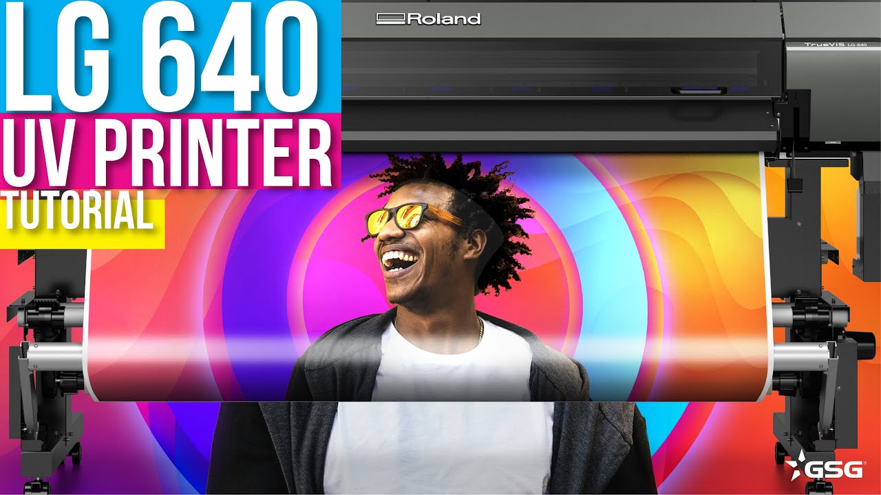 Roland LG 640 Professional UV Printer/Cutters