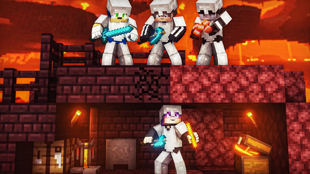 SAGI vs 3 ŁOWC&Oacute;W cz. 2/2 (minecraft manhunt)