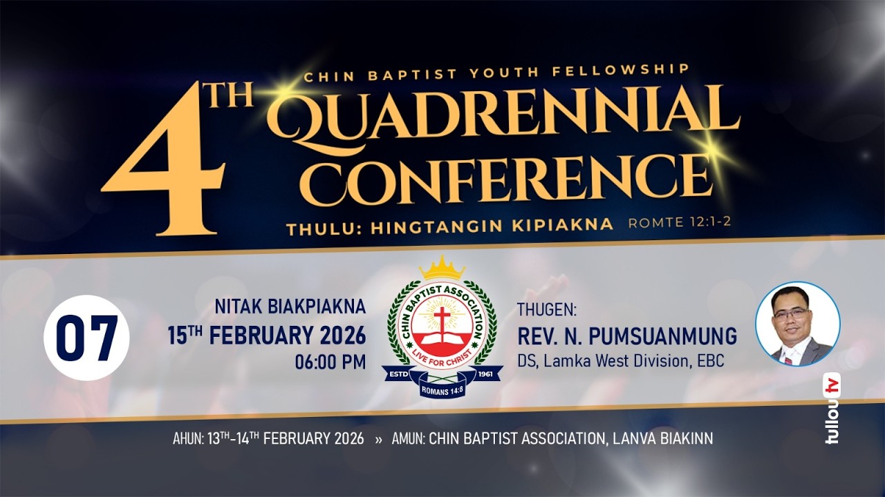 CBYF 4th Quadennial Conference | February 15, 2026 6:00pm