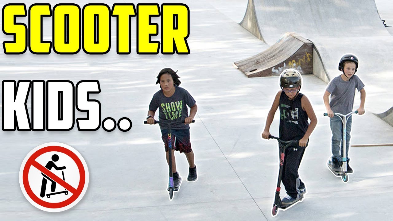 Scooter Kids are Scooter Kids #3 (Skaters vs Scooters)