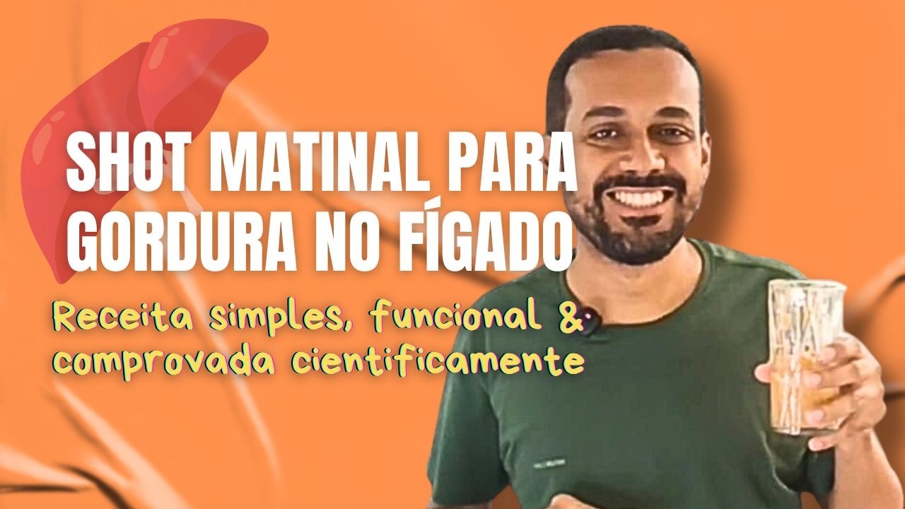 🔥 Shot Matinal Para Limpar o Fígado! Simples, Barato e Funciona Mesmo