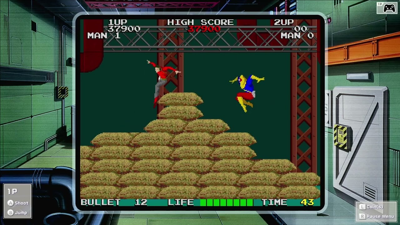 Switch - Namco Museum [Rolling Thunder (Normal) - 56,720]