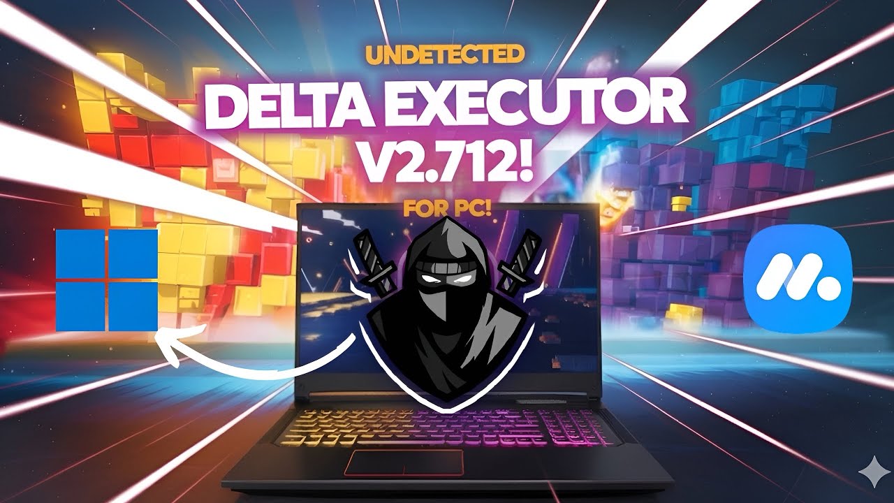 Лучший рабочий Delta Executor для ПК! | Как скачать и установить Roblox Delta Executor на ноутбук/ПК