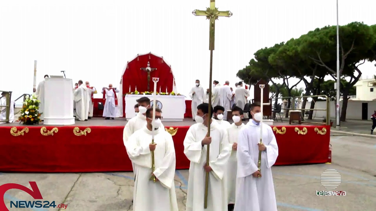 +++ TRANI, SOLENNI FESTEGGIAMENTI PER IL SANTISSIMO CROCIFISSO DI COLONNA. LIVE DAL MONASTERO DI COL