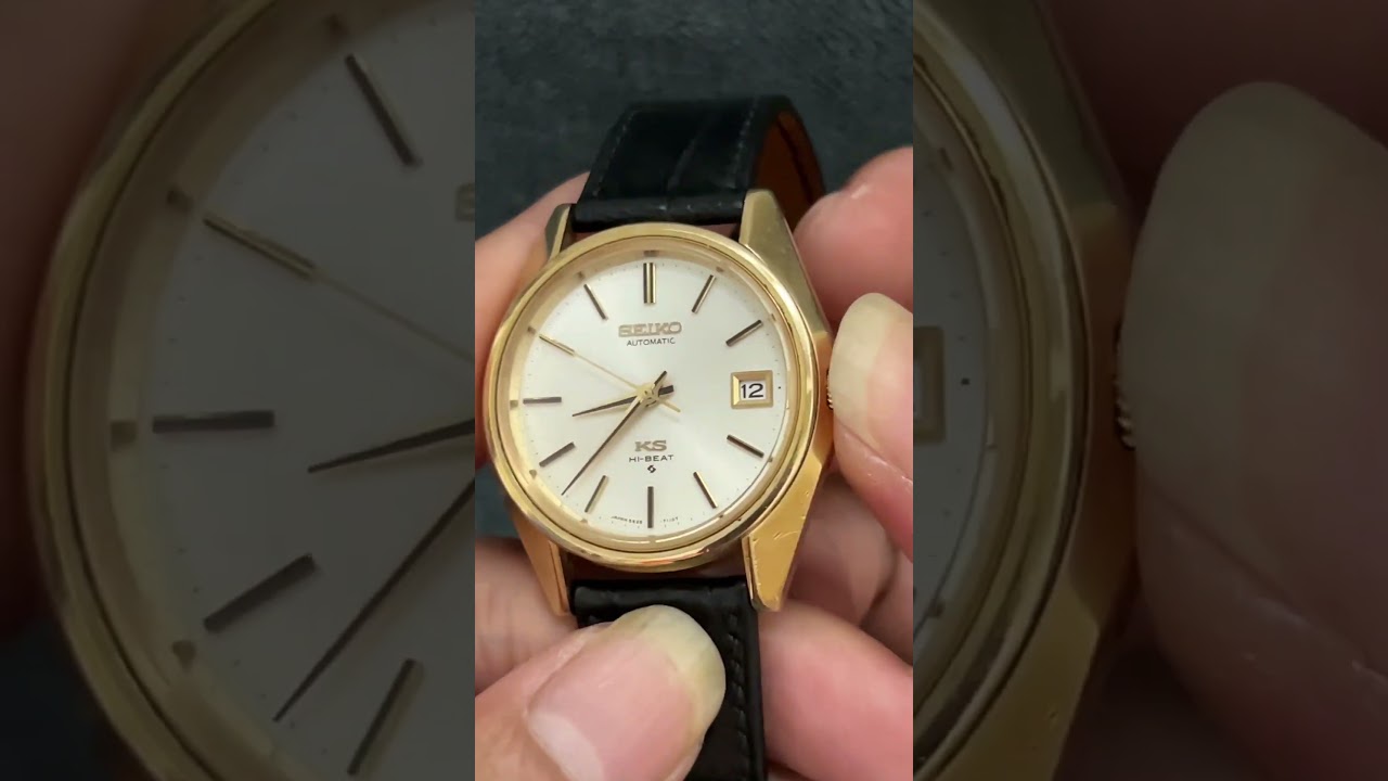 SEIKO 56KS CAP GOLD 260 MICRON AUTOMATIC HI-BEAT 28.800