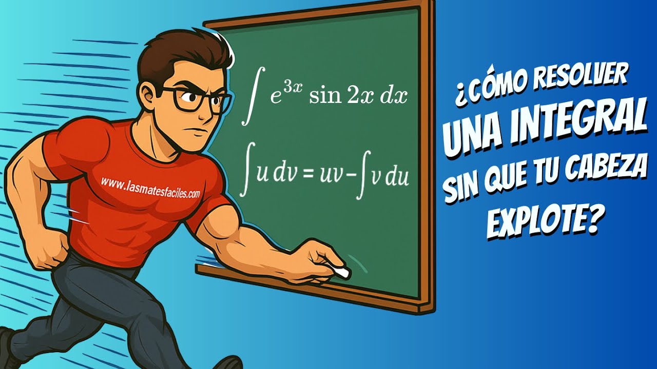 Integración por partes ejemplos resueltos - Ejercicio 03