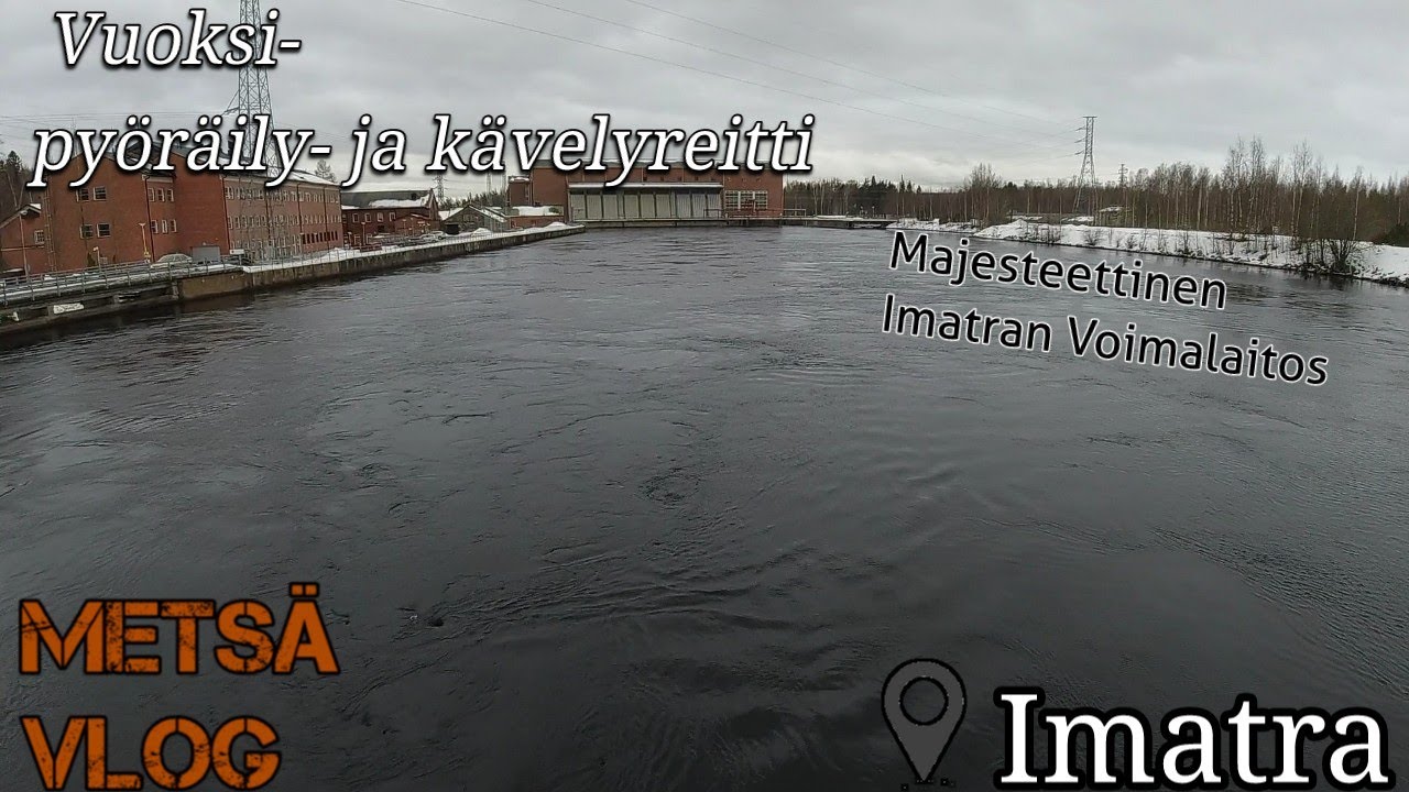 Vuoksi-pyöräily- ja kävelyreitti Imatralla | Metsä Vlog