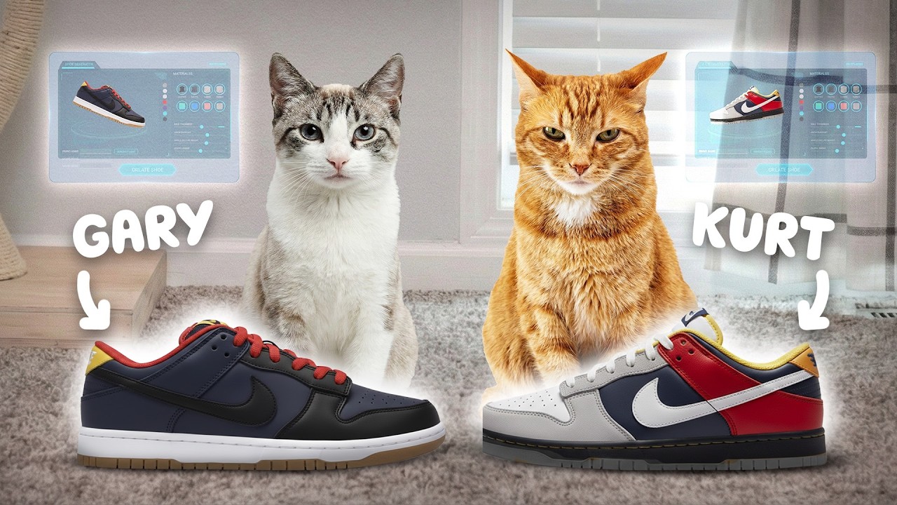 My Cats Designed Their Own Signature Shoe