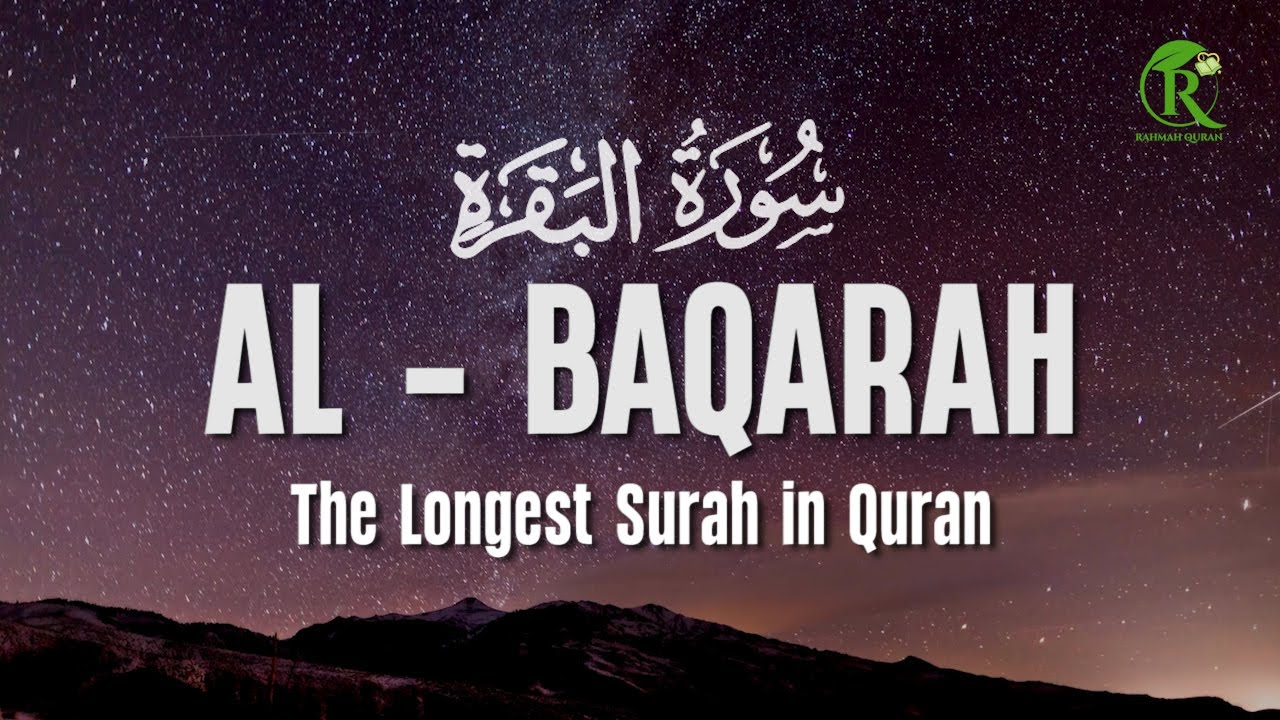 Surah Al Baqarah سورة البقرة With a Beautiful Voice Makes the Heart Calm | Ismail Al Qadi