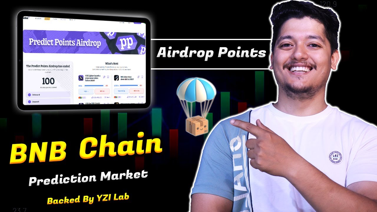 Big Airdrop 2026 🤯 - Predict Fun Airdrop On BNB Chain & Backed By YZI Labs 🪂